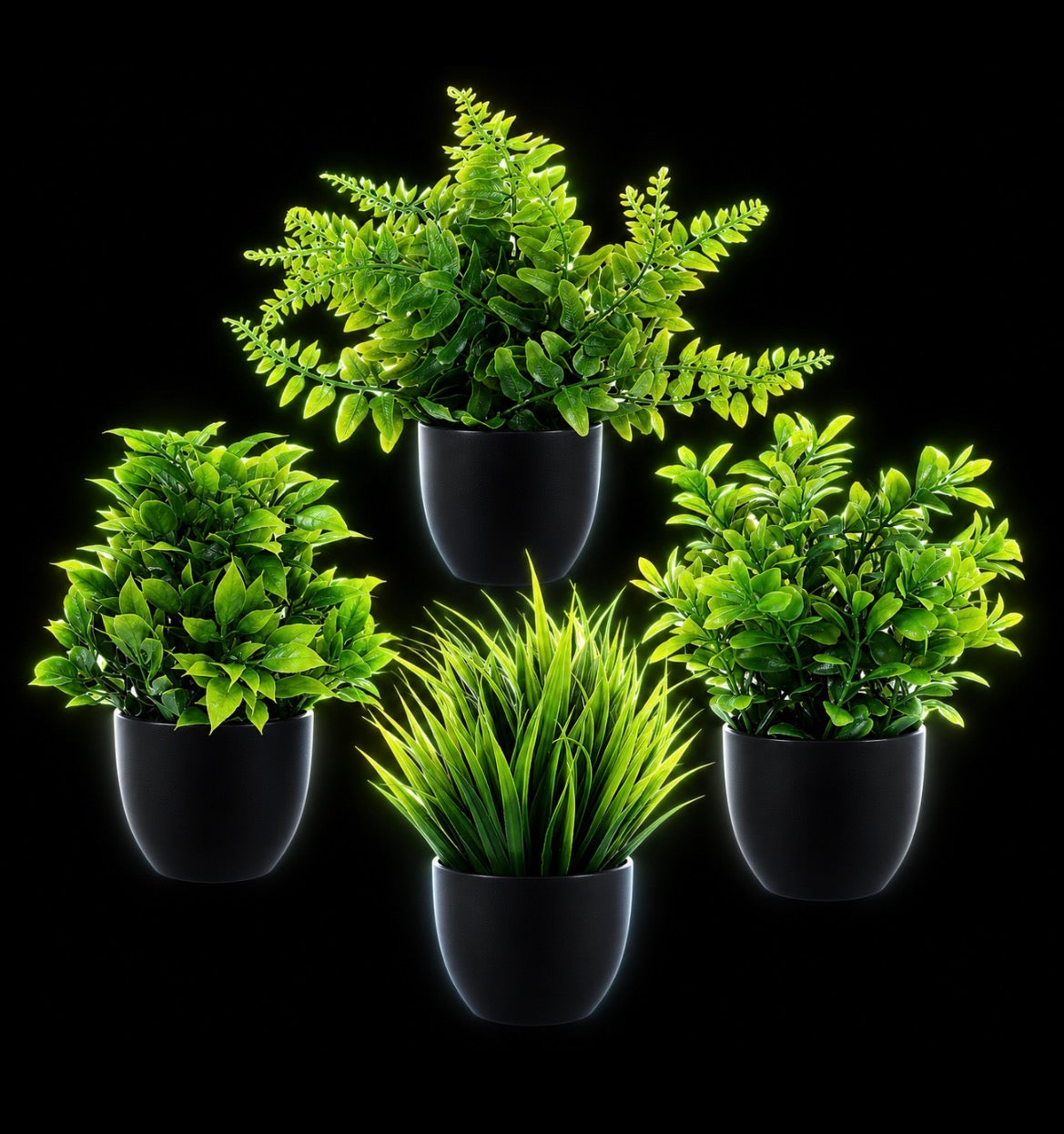 Fake Plant Pack (4 pc)